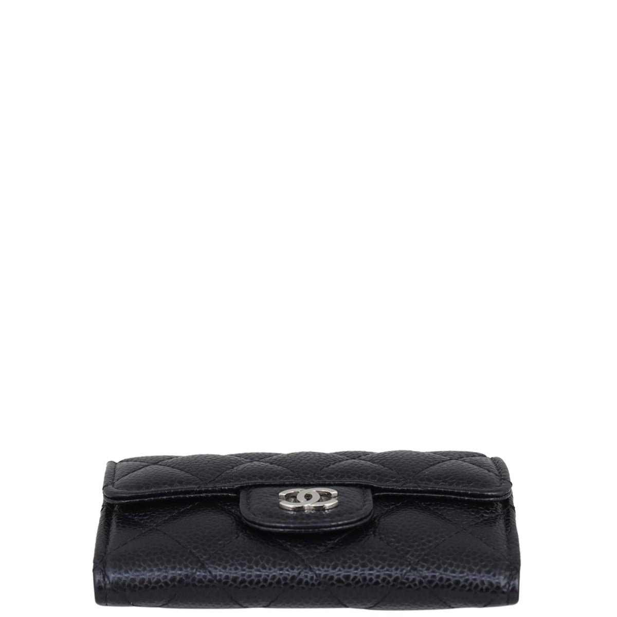 Chanel Classic Flap Card Holder  | Black SHW