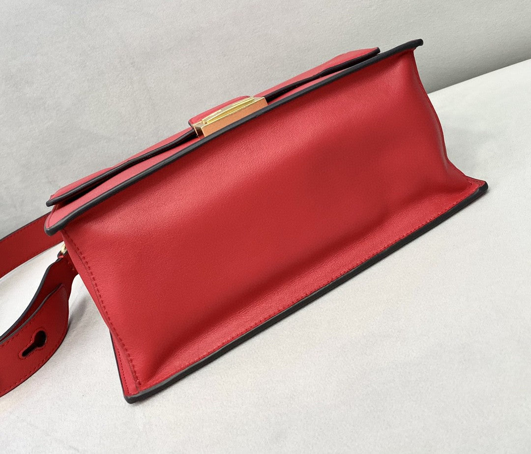 Top QualityTop Quality Kan U Small Red Bag For Woman 25cm/9.5in