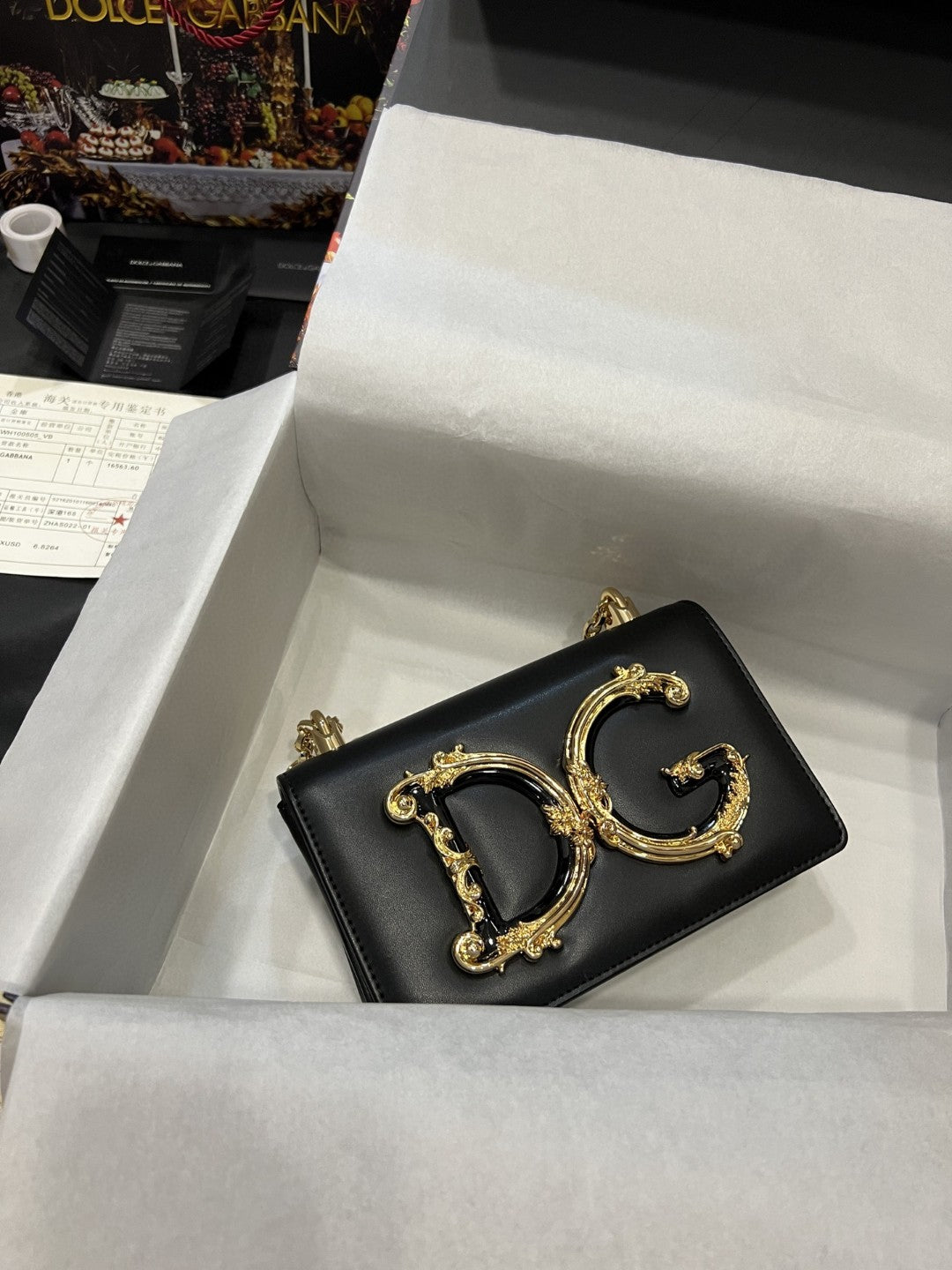 Top Quality Nappa Top Quality Girls Shoulder Bag Black For Women 8.3in/21cm Top Quality  Top Quality6498AZ80180999