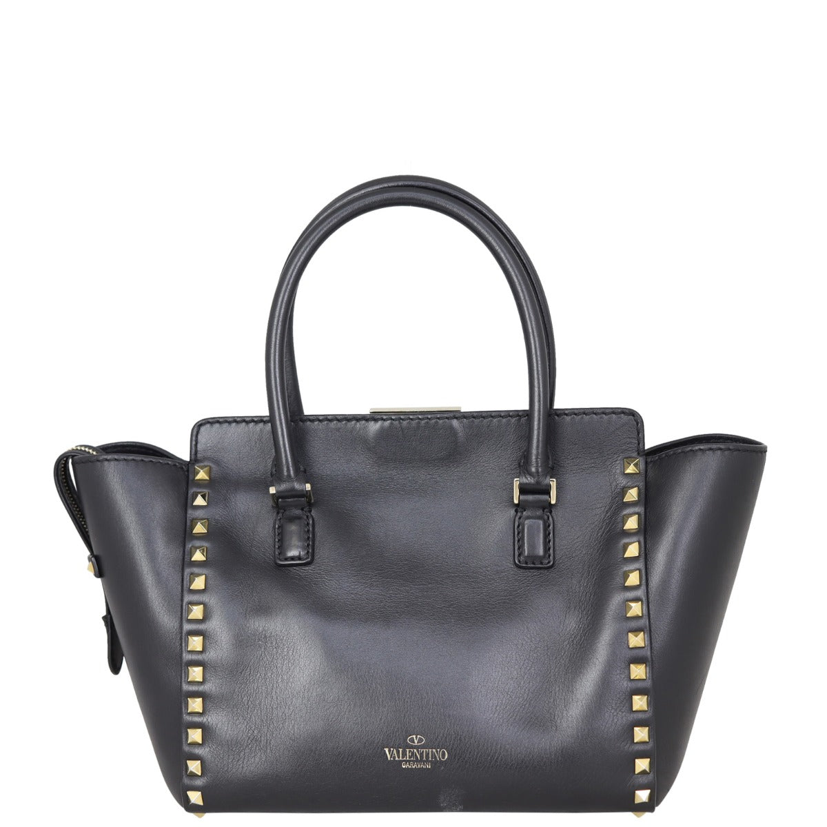 Valentino Rockstud Pagoda Tote Small