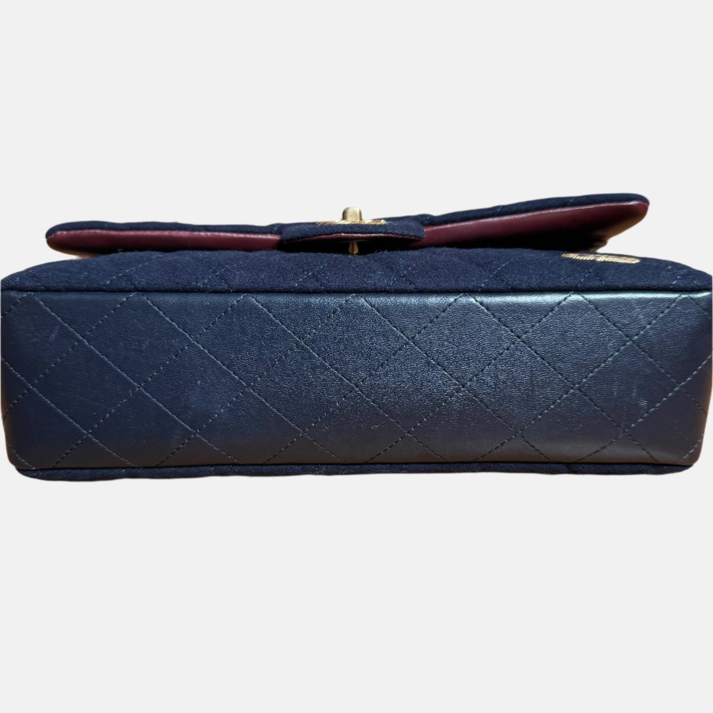 Chanel Medium Classic Double Flap Bag Métiers d'Art Paris-Hamburg 2018 Wool Nautical Charms