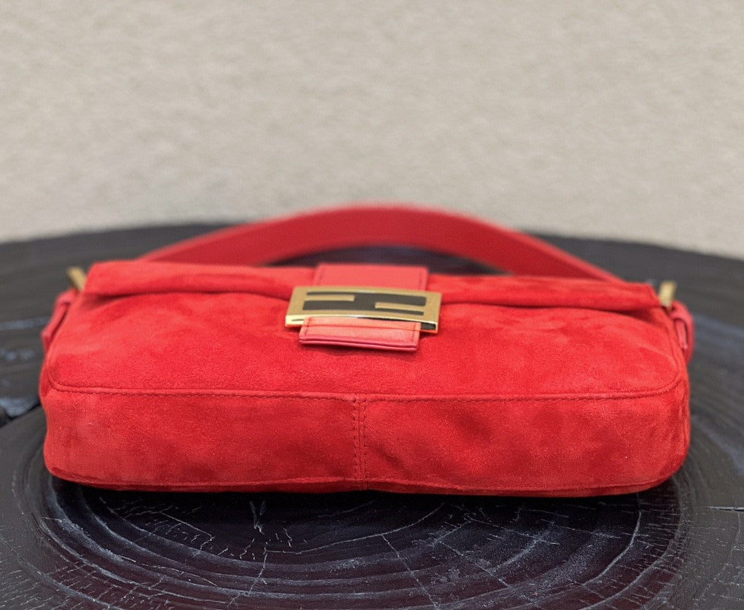 Top QualityTop Quality Baguette Red Bag For Woman 25cm/9.5in