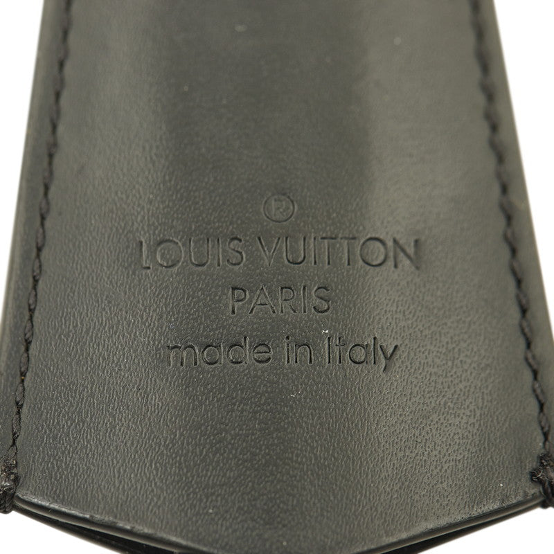 Louis Vuitton Key Charm M68020 Black Noir Leather Men’s