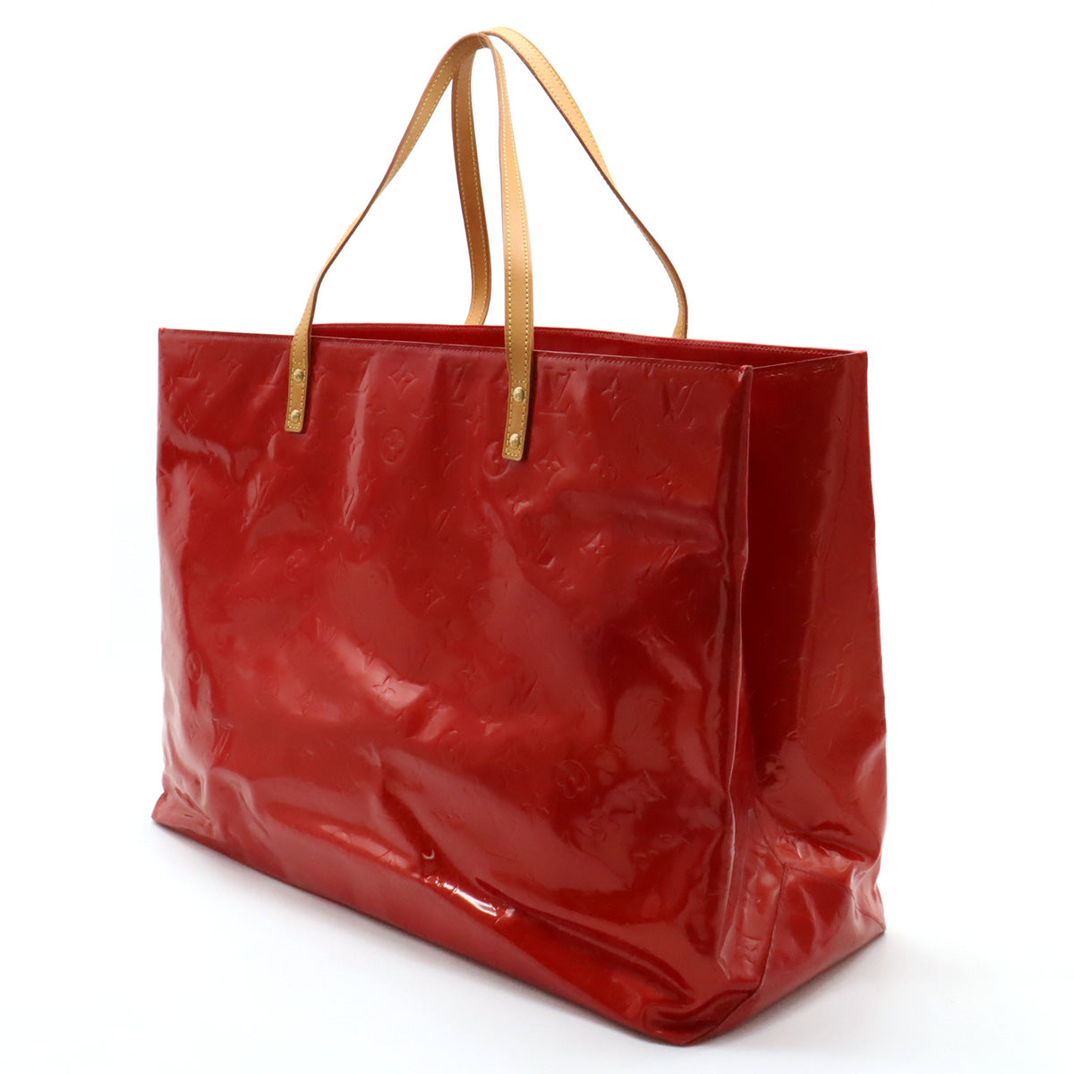 Louis Vuitton Louis Vuitton Monograms Verne Reed GM Tortoise Sheldart Enamelcarf Rouge Red M91084