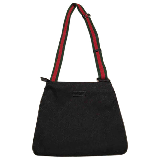 Gucci black cloth handbag