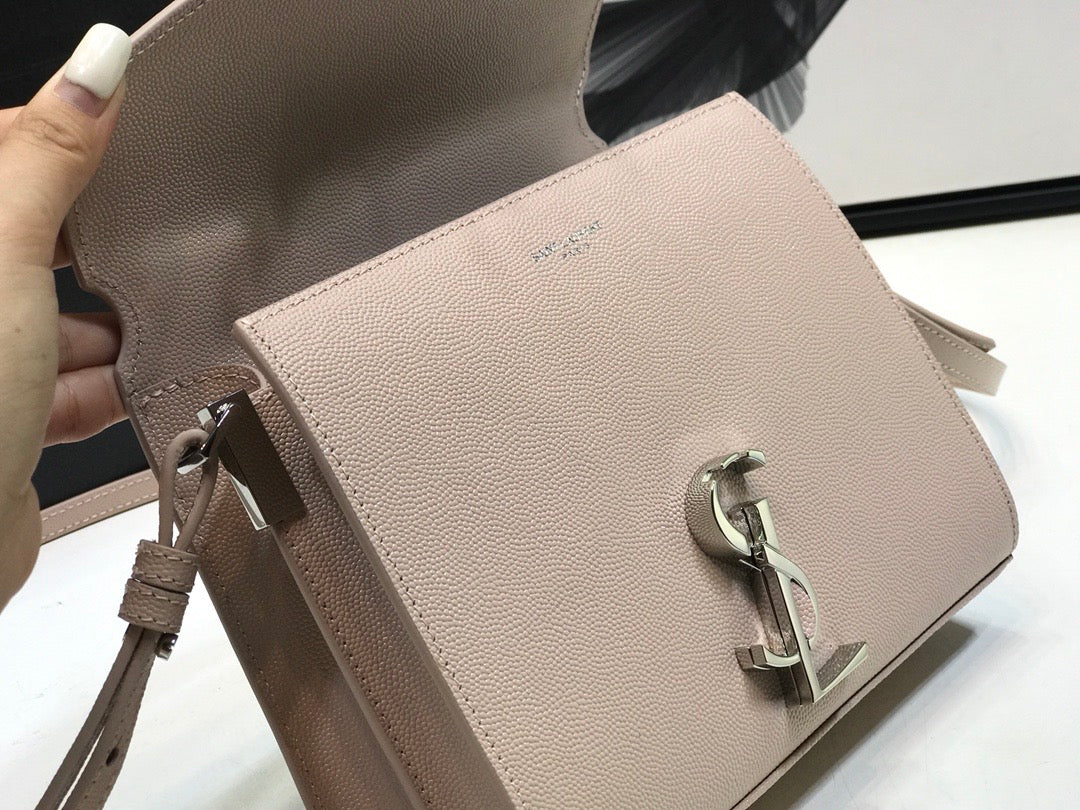 YSSL Cassandra Medium Top Handle Bag Beige For Women 9in/24.5cm YSL  