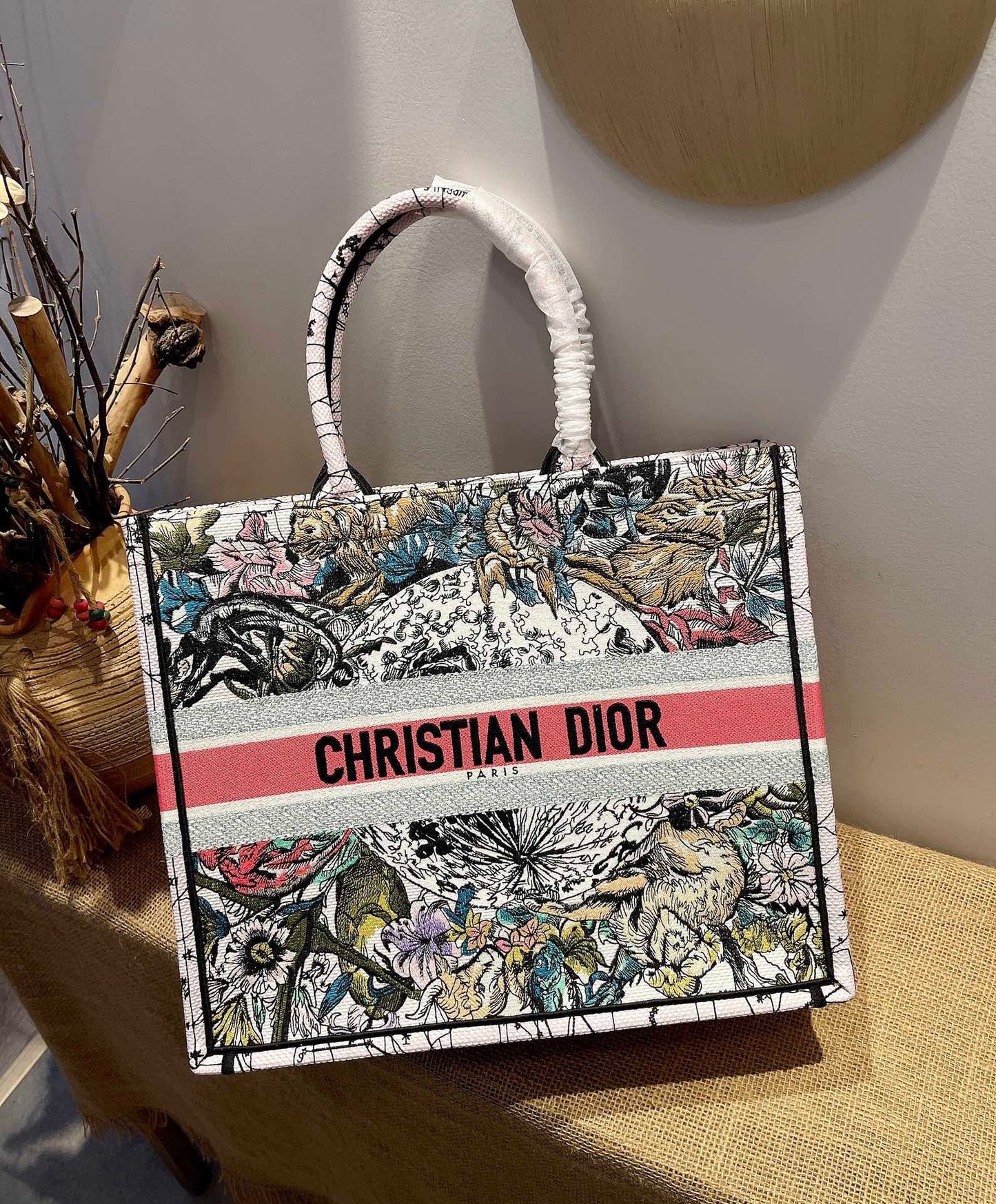Top Quality Large Book Tote Red Multicolor, For Women, Womens Handbags 16.5in/42cm CD