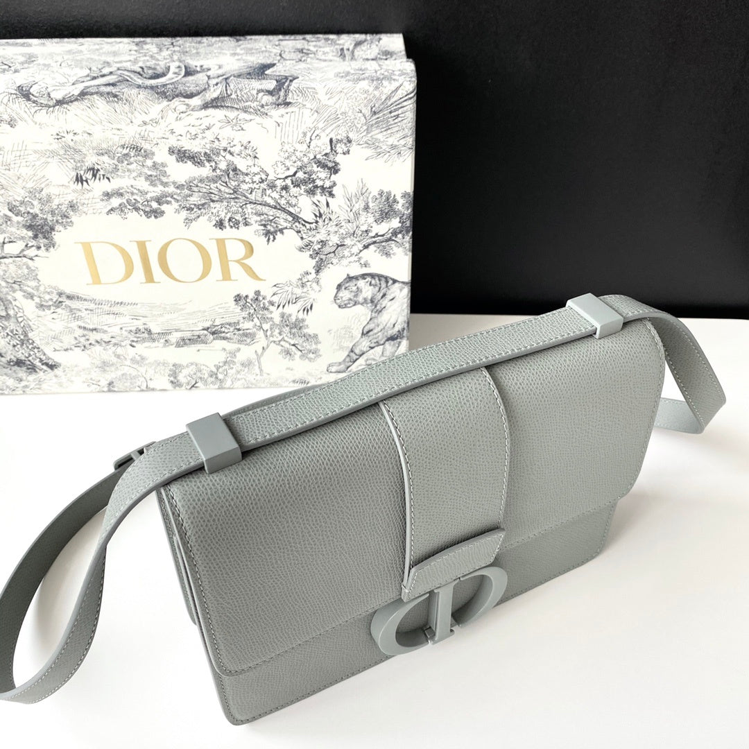 Top Quality Azure Gray GraTop Qualityent Handle Bag For Women 24cm/9.5in CD