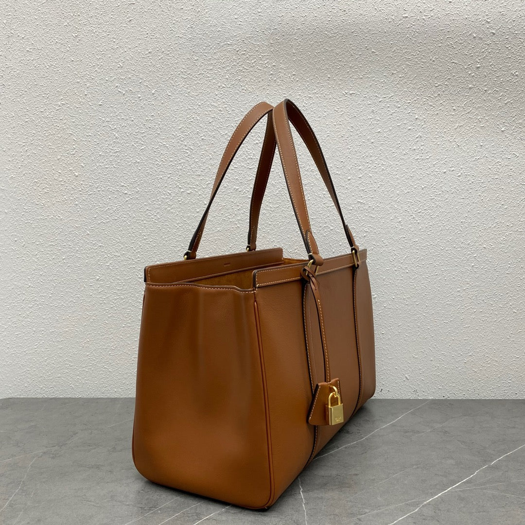 Top Quality MeTop Qualityum Cabas 16 Brown For Women 16in/40cm 197333DUF.04LU