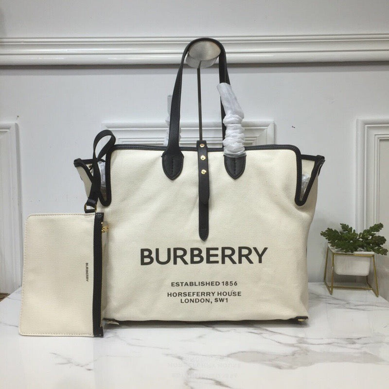 Top Quality The Large Soft Cotton Canvas Belt Bag Black For Women, Womenâs Bags 16.5in/42cm