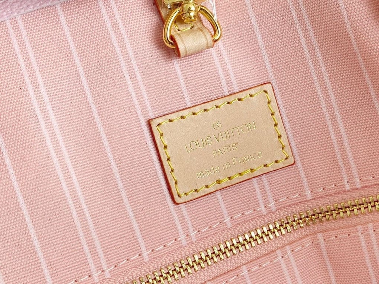Top Quality OnTheGo GM Monogram Giant Canvas Light Pink For Women,  Tote Bags 16.1in/41cm Top Quality M57641