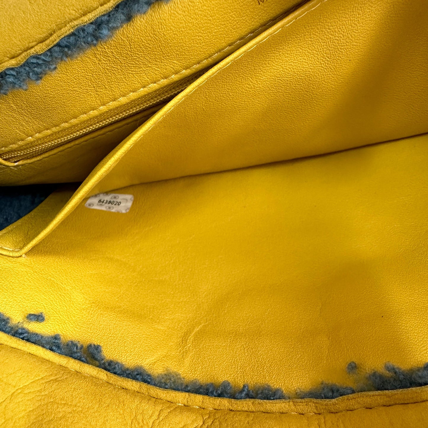 Chanel Shearling Shoulder Bag - Yellow Shoulder Bags, Handbags MR2504202594987