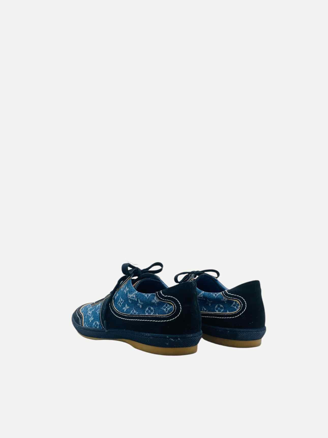 LOUIS VUITTON Denim Monogram Size EU 41 Sneakers