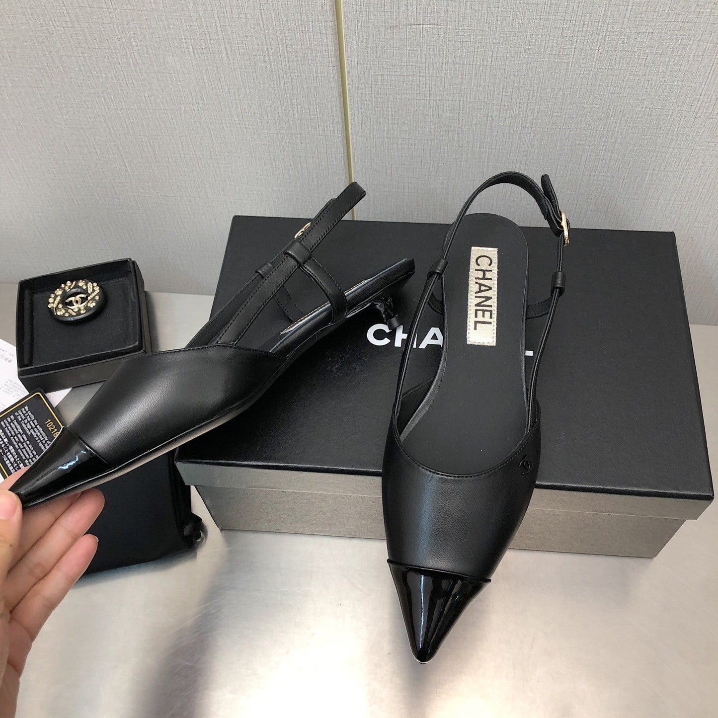 New 1:1 rep CHL High Heel Shoes 066