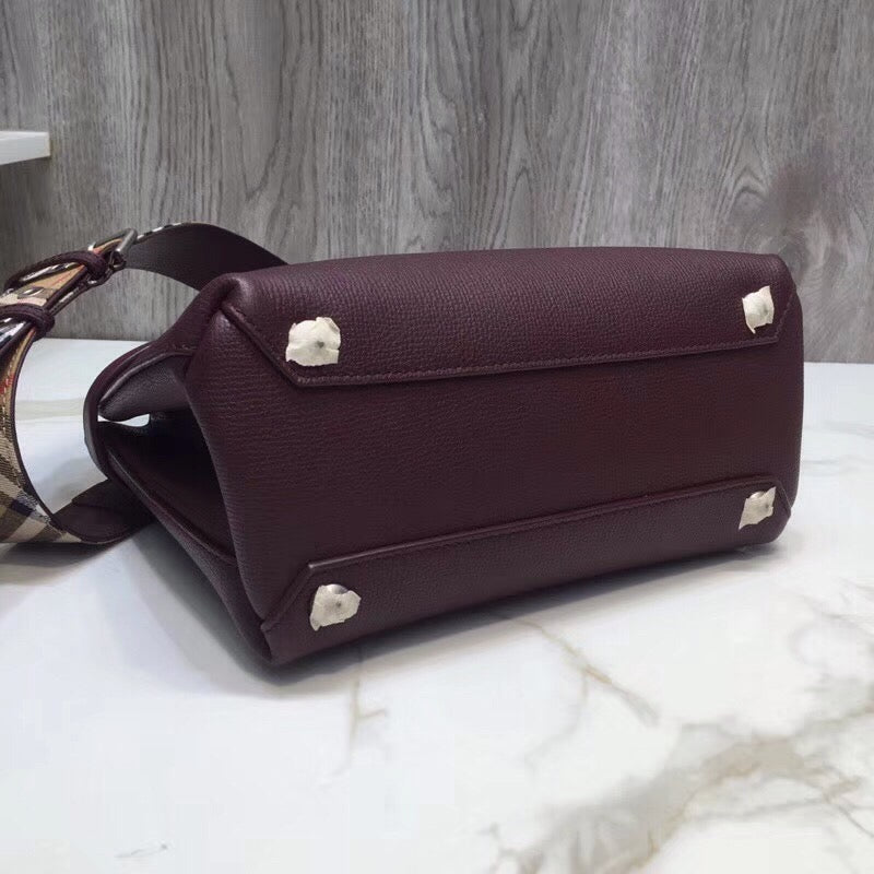 Top Quality The Small Banner Bag Purple For Women, Bags 10.6in/26cm