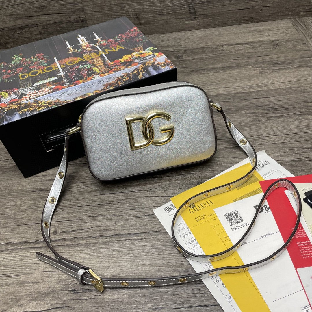 Top Quality Crossbody 3.5 Bag Silver For Women 7.5in/19cm Top Quality