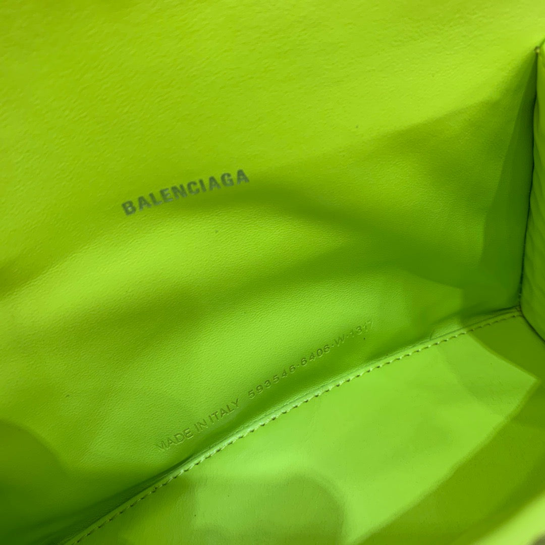Top Quality Hourglass XS Handbag In Light Green, For Women,  Bags 7.4in/19cm