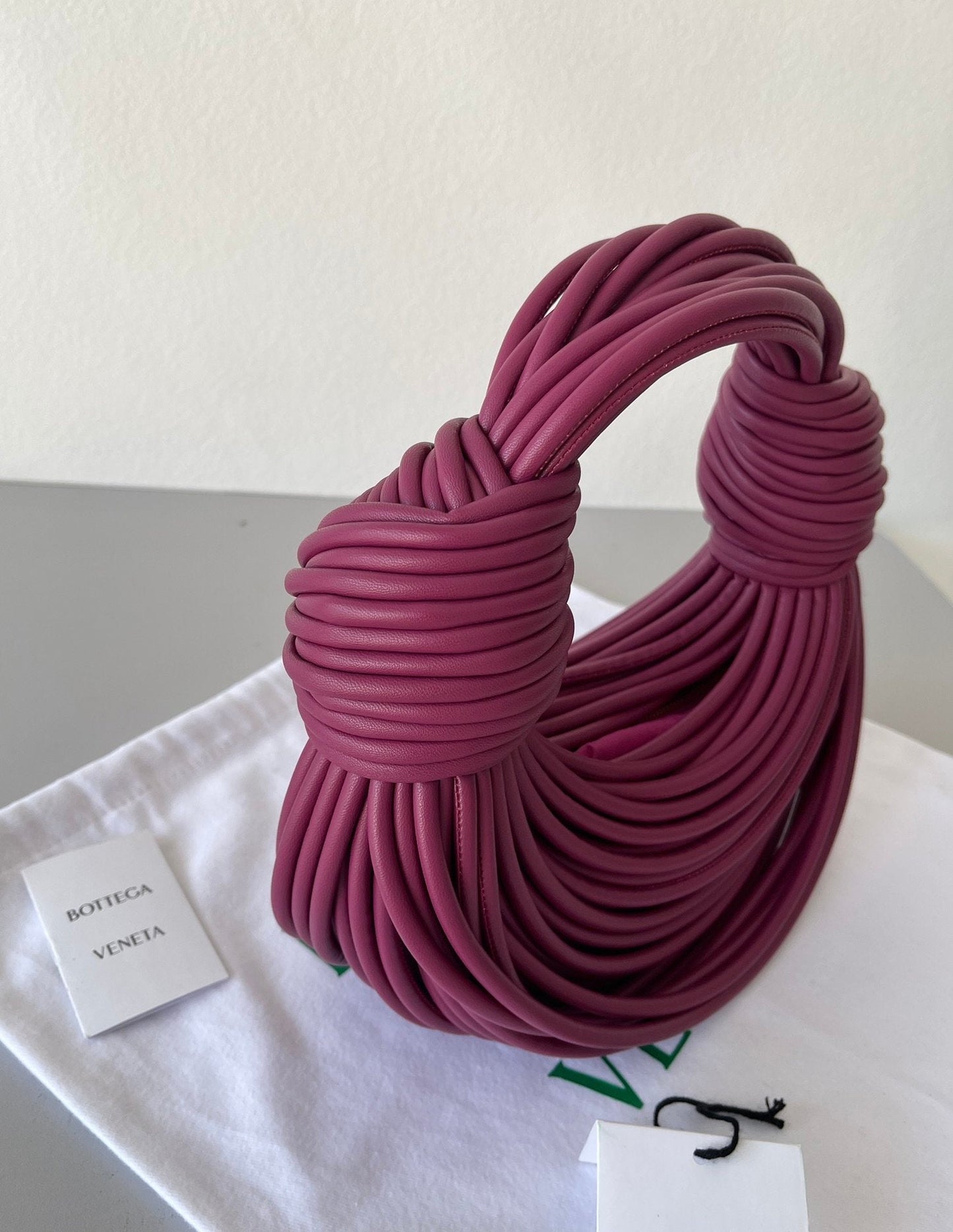 Top Quality Double Knot Purple, For Women, Bags 9.8in/25cm