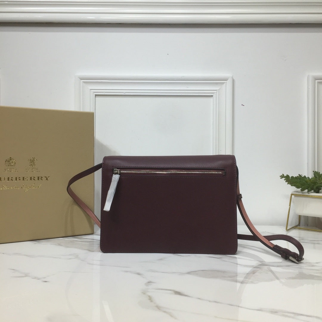 Top Quality Small Macken Crossbody Bag Rose Burgundy For Women, Women’s Bags 9in/24cm