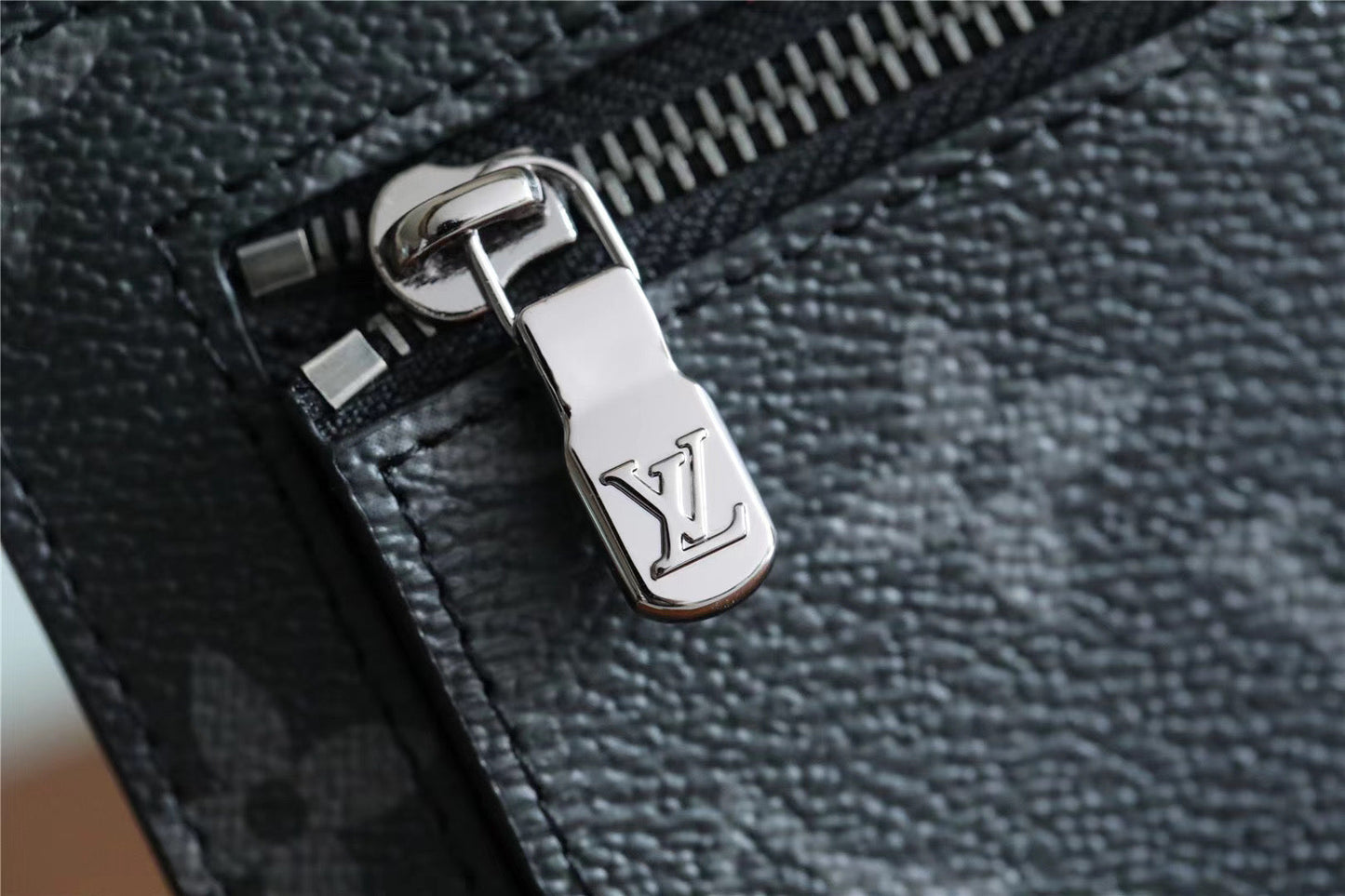 Top Quality ID Card Holder Monogram Canvas Black For Men, Wallet 13cm Top Quality N60378