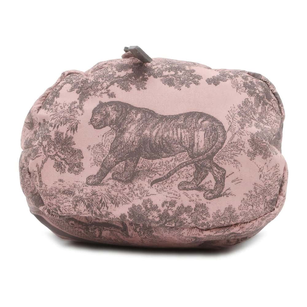 Dior Toile de Jouy Drawstring Bag Pouch Pink/Gray S5452ONTJ_M45E Nylon Leather