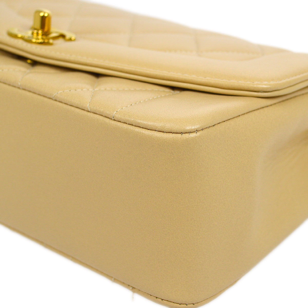 Chanel 1994-1996 Lambskin Small Diana Shoulder Bag