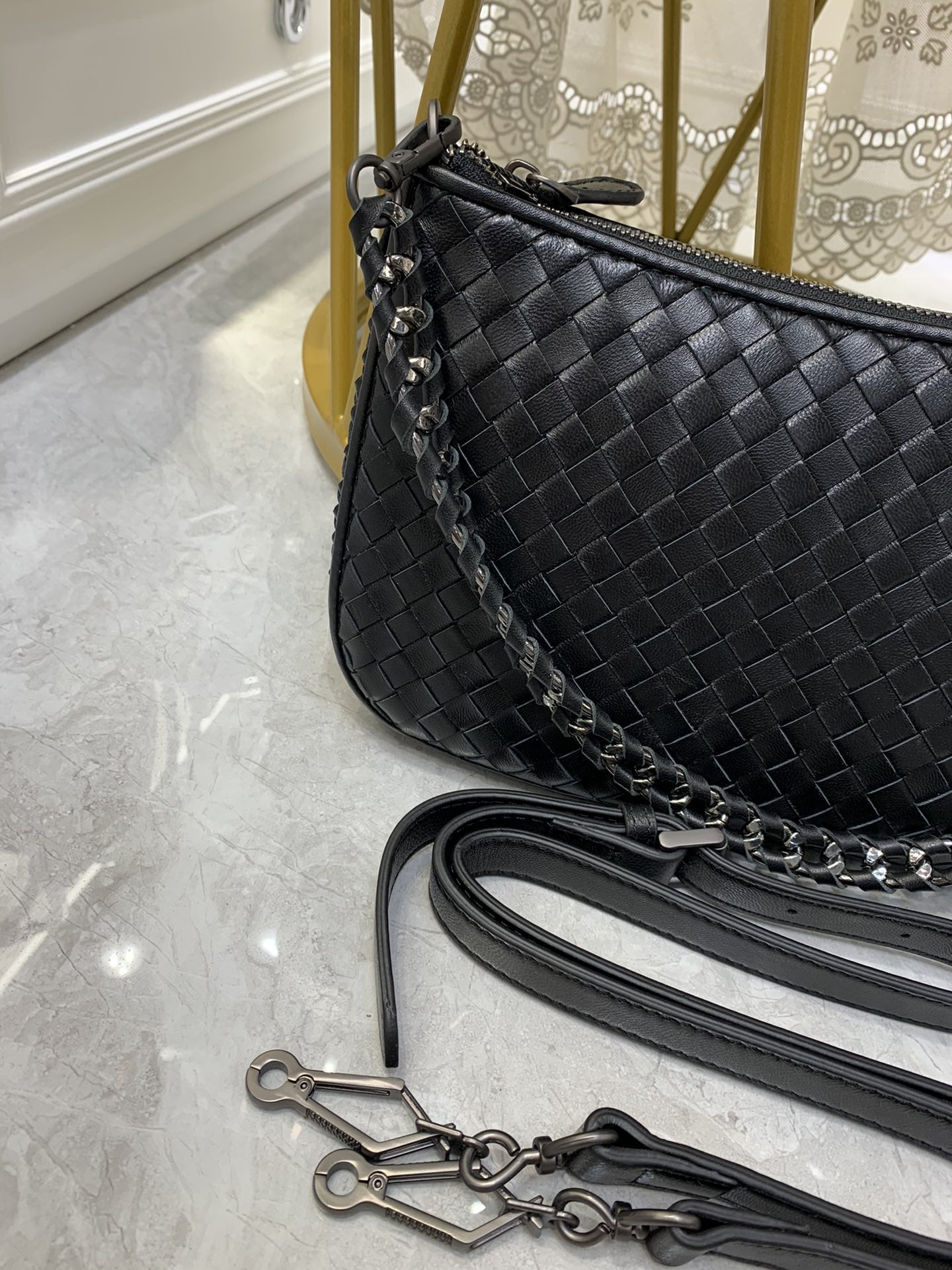 Top Quality Crossbody Bag Black, For Women, Bags 9.4in/24cm