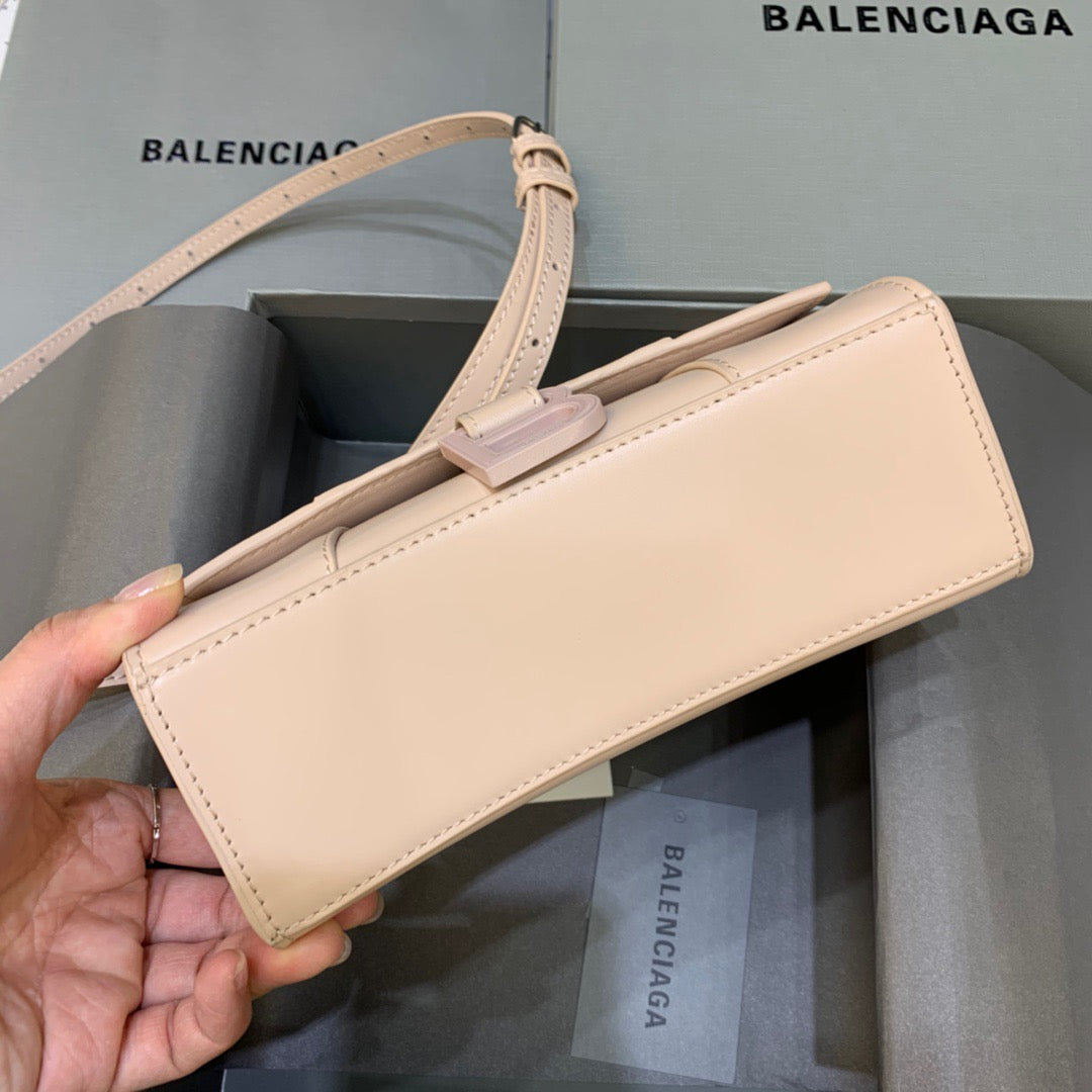 Top Quality Hourglass XS Handbag In Beige, For Women,  Bags 7.4in/19cm