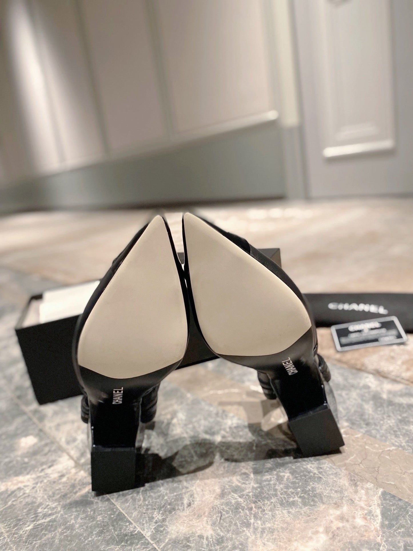 New 1:1 rep CHL High Heel Shoes 003