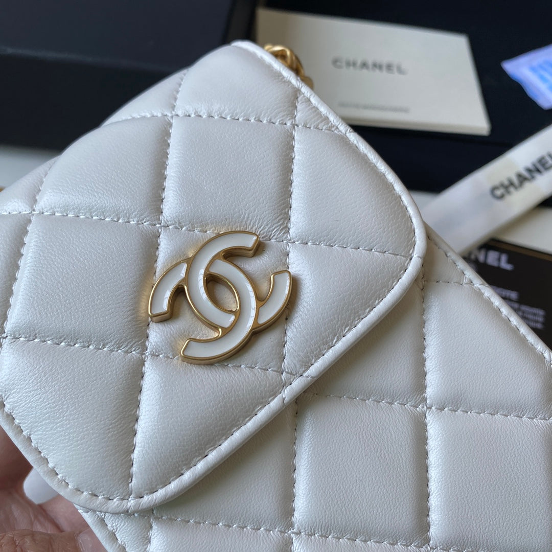 CHLPhone Holder White Bag For Women 15cm/6in