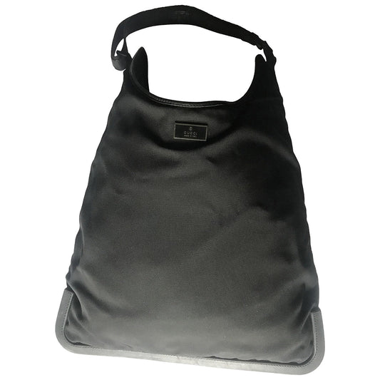 Gucci black cloth handbag