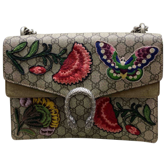 Gucci dionysus beige cloth handbag