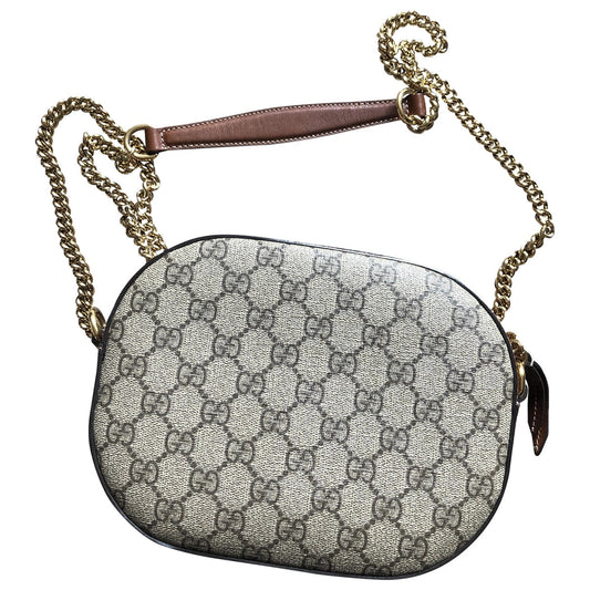 Gucci bree beige cloth handbag