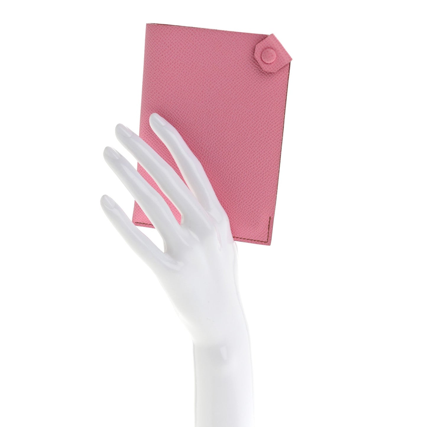 Hermes Epsom Tarmac PM Passport Holder Mauve Sylvestre