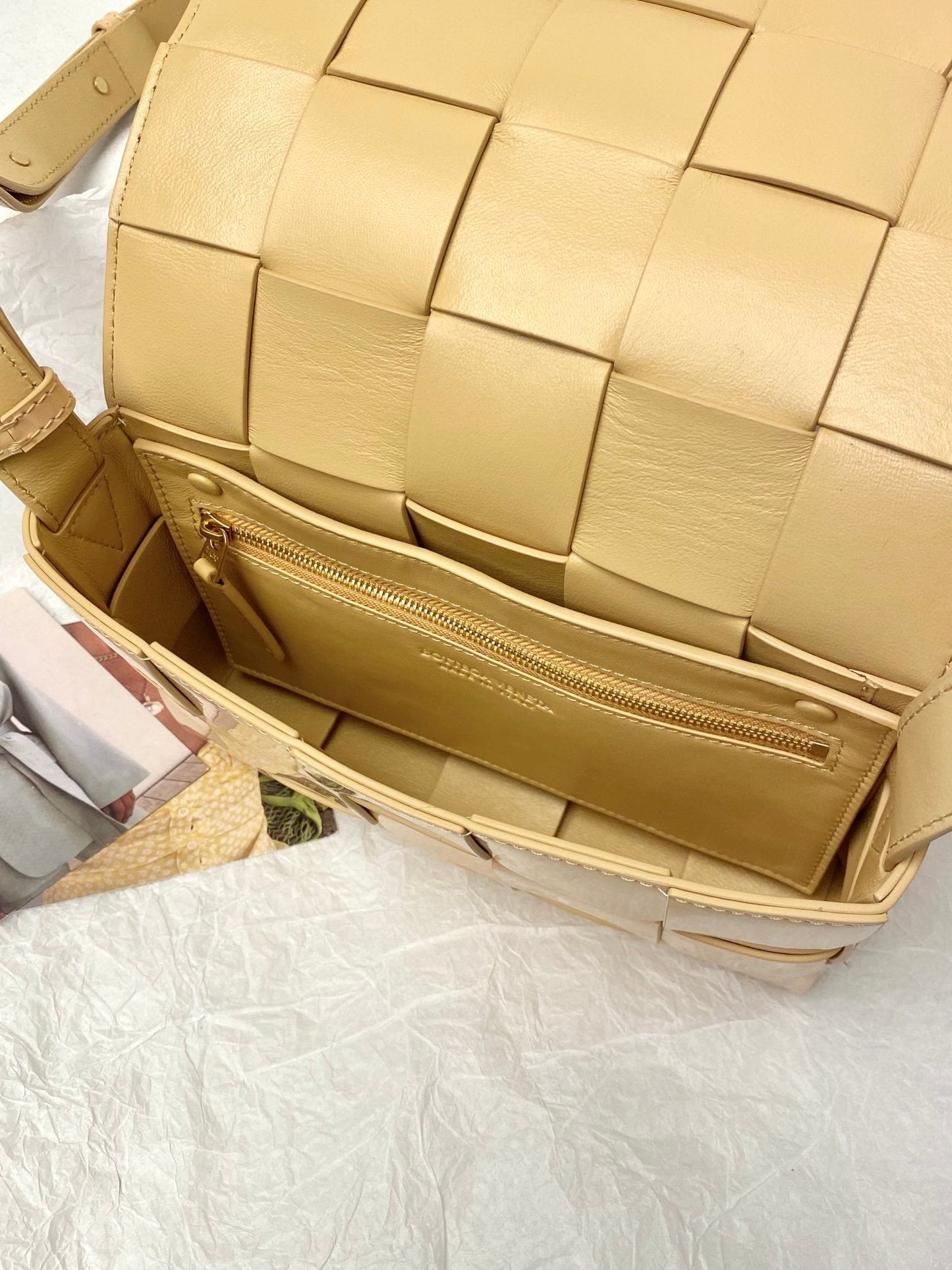 Top Quality Cassette Beige, For Women, Bags 9.1in/23cm 578004V1EP39776