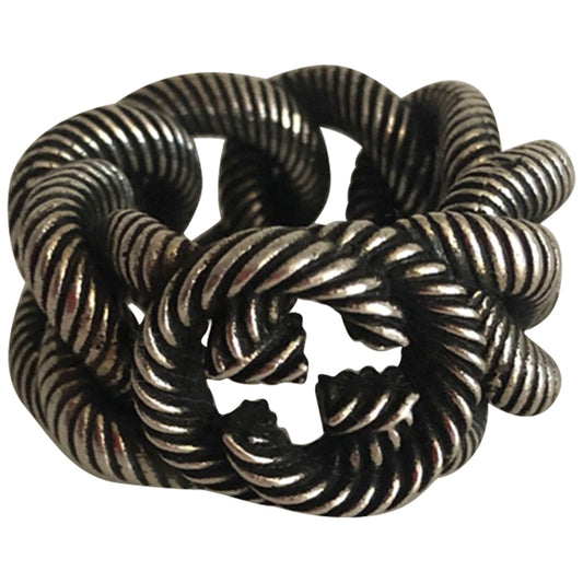 Gucci silver silver rings