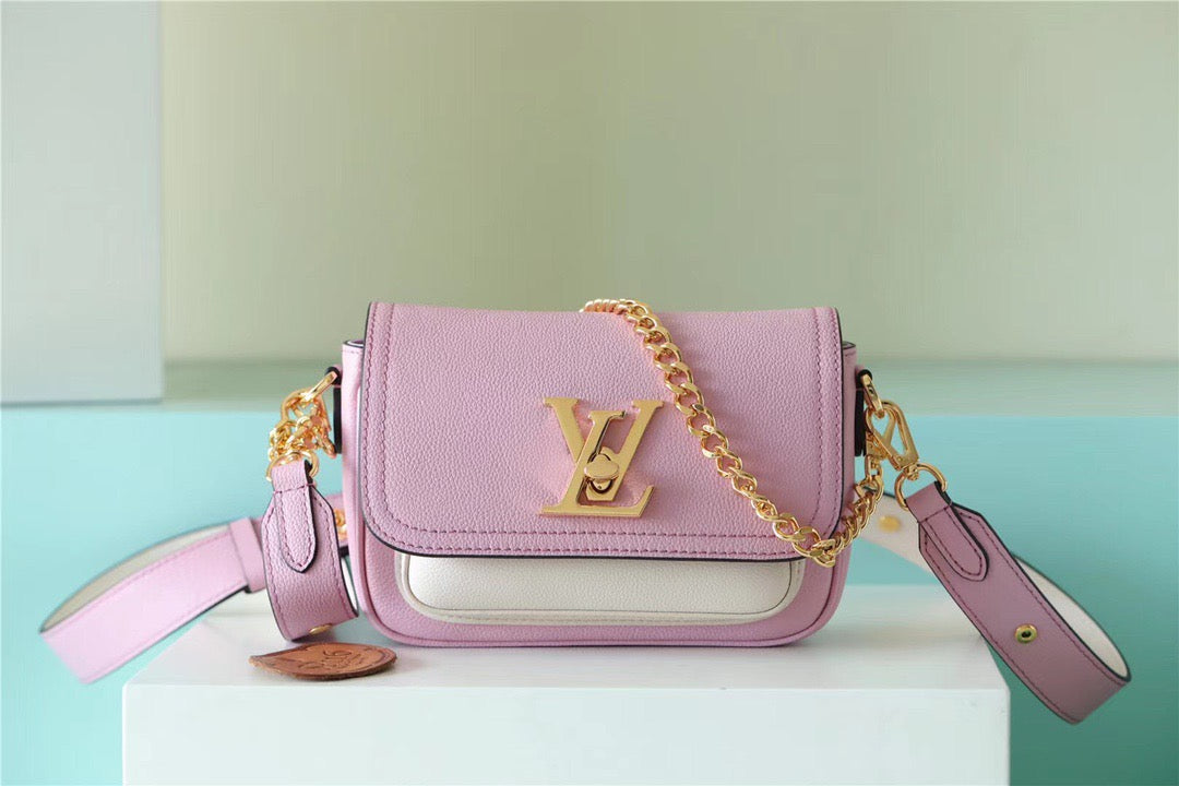 Top Quality Lockme Tender Pink For Women, Womens Handbags, Shoulder And Crossbody Bags 7.5in/19cm Top Quality 