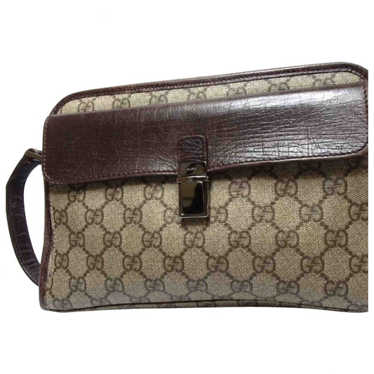 Gucci brown leather bag