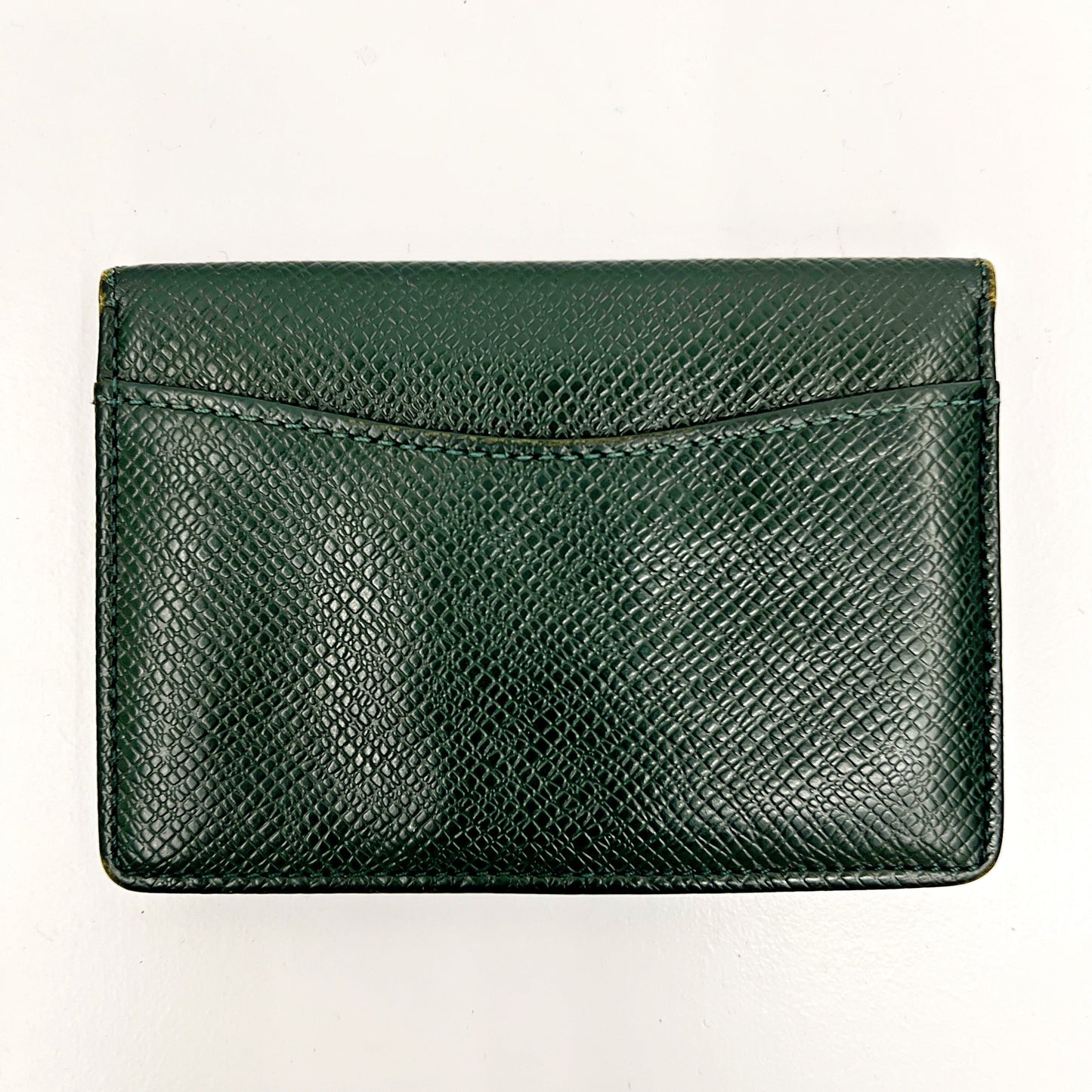 Louis Vuitton LV pocket organizer leather green lv8502ku