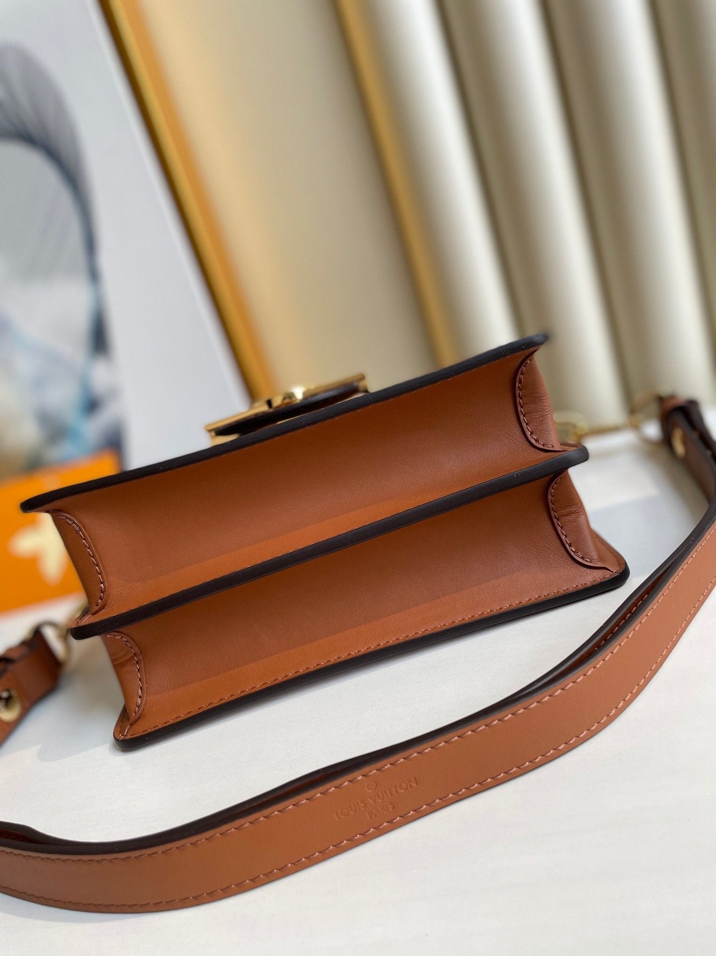 Top Quality Mini Dauphine Monogram And Monogram Reverse Canvas By Nicolas Ghesquière For Spring-Summer, For Women  Shoulder Bags 20cm Top Quality M45959