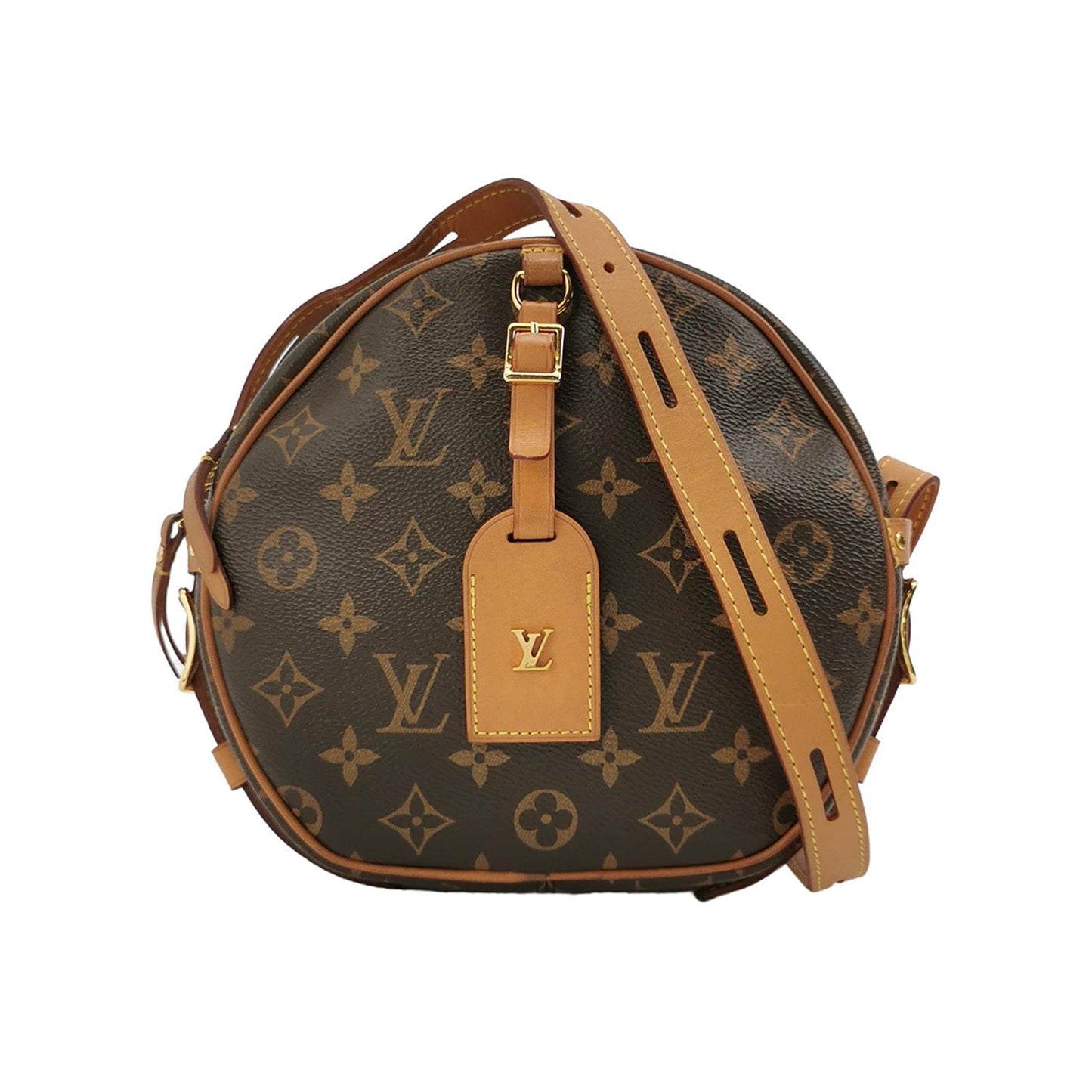 Louis Vuitton Boîte Chapeau Souple Leather MM Crossbody Bag
