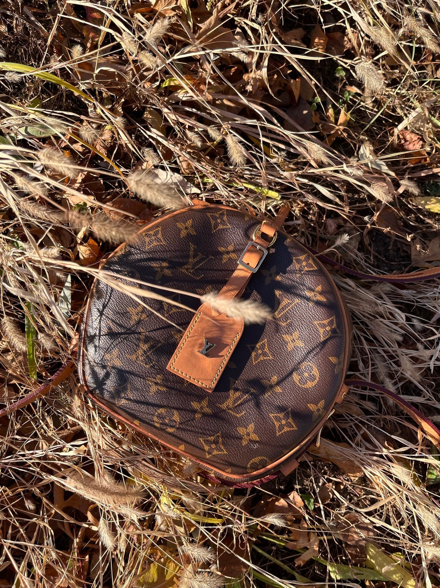 Louis Vuitton Boîte Chapeau Souple Leather Crossbody Bag MM
