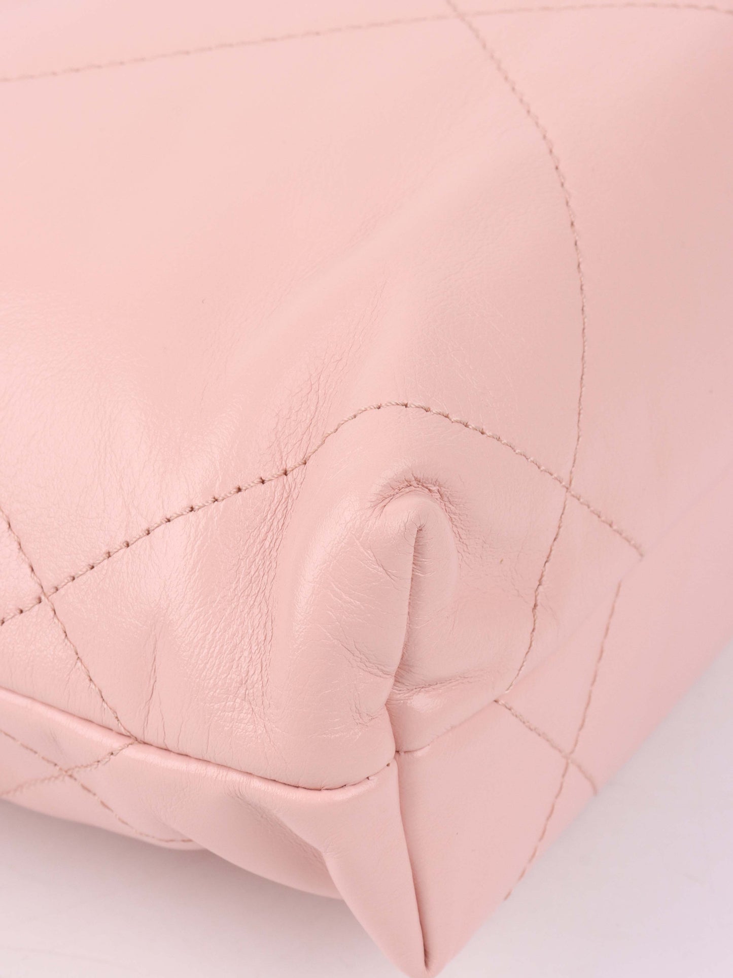 CHANEL 22 Mini Light Pink Handbag.