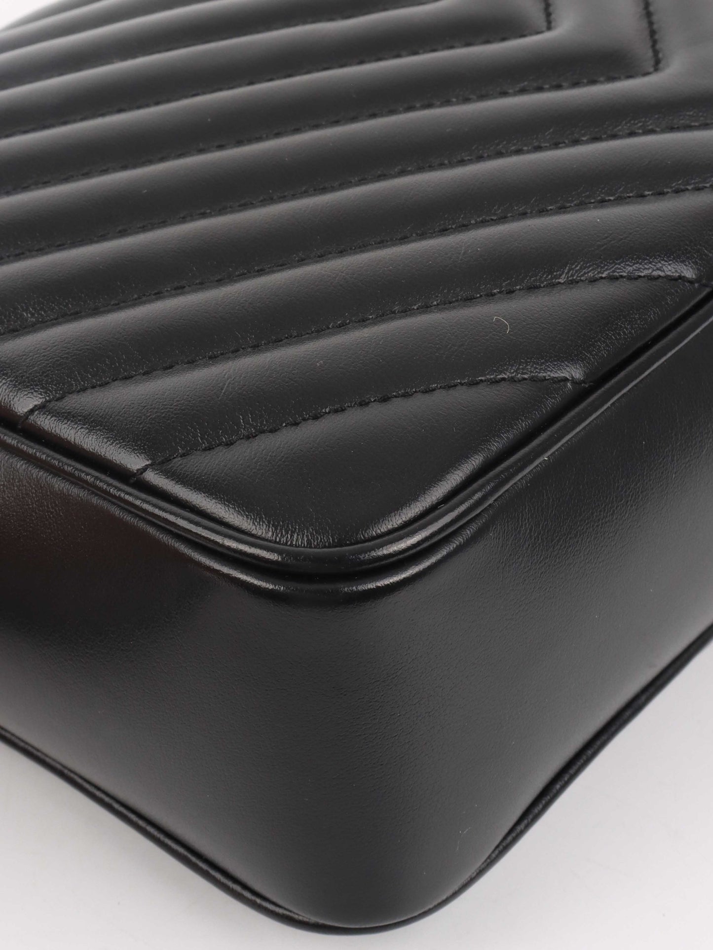 Saint Laurent Black Lou Camera Bag.