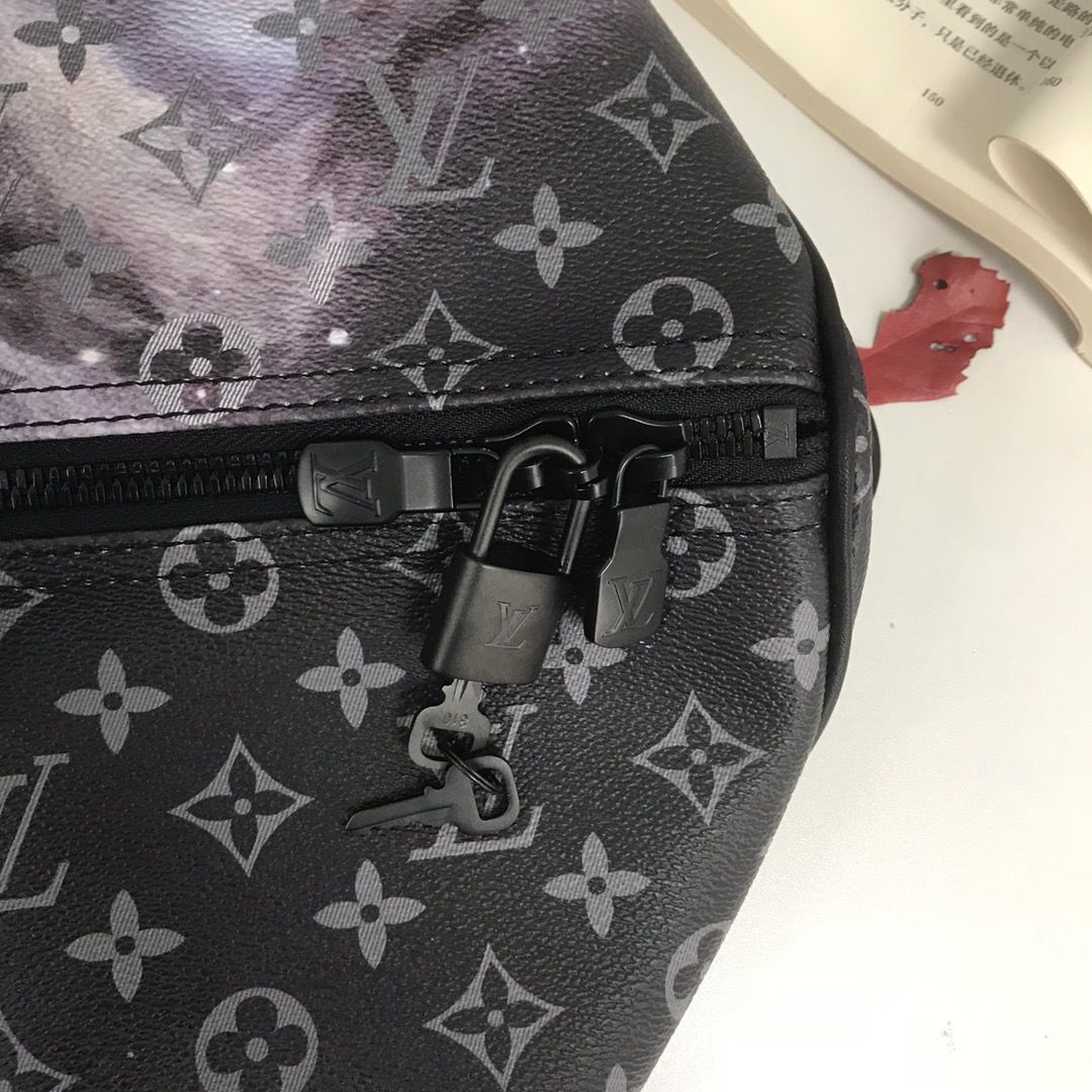 Top Quality Keepall Bandouliere 50 Monogram Galaxy Canvas For Women, Travel Bags 19.7in/50cm Top Quality