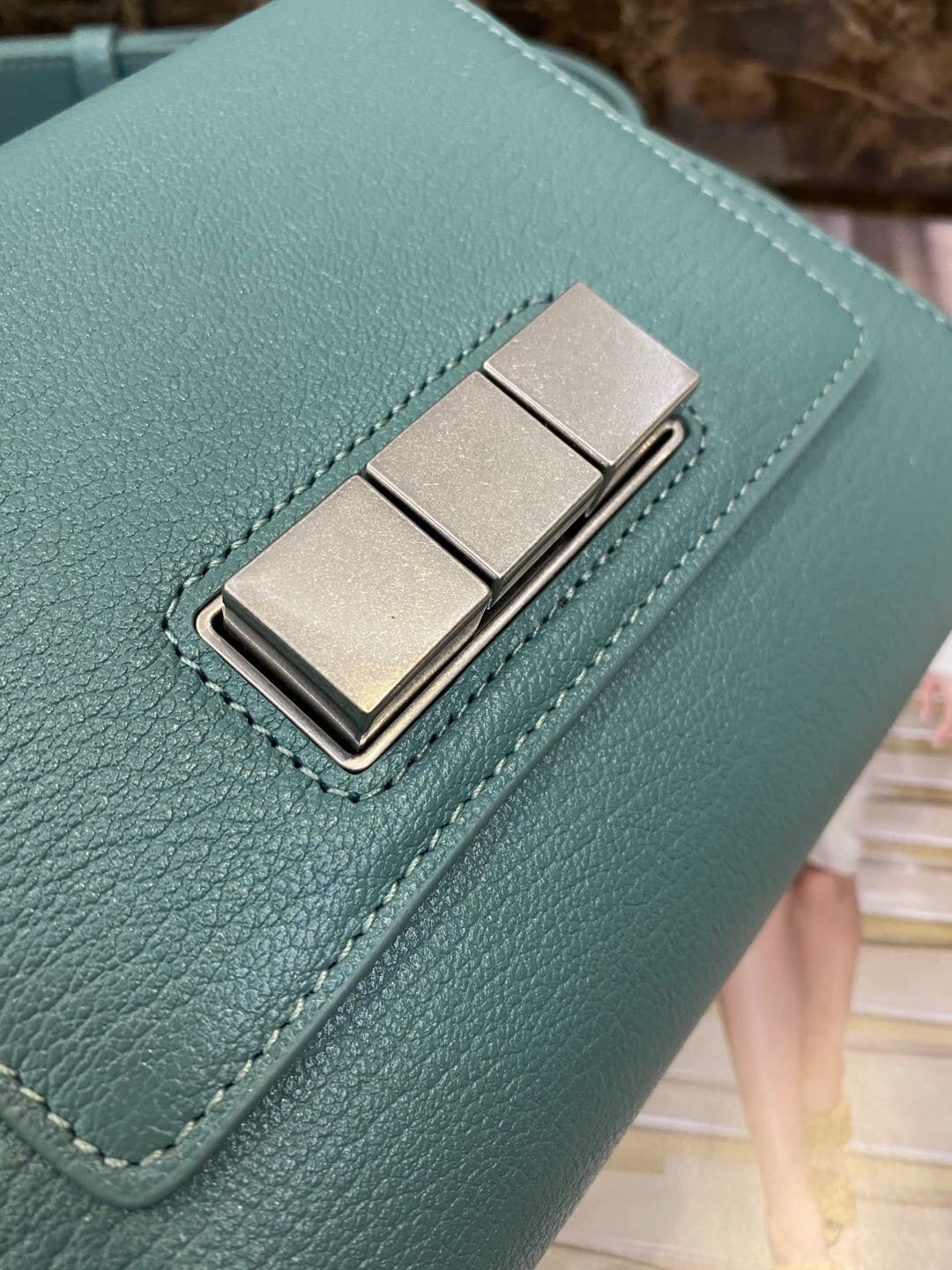 Top Quality Handle Bag Blue, For Women, Bags 8.5in/21.5cm