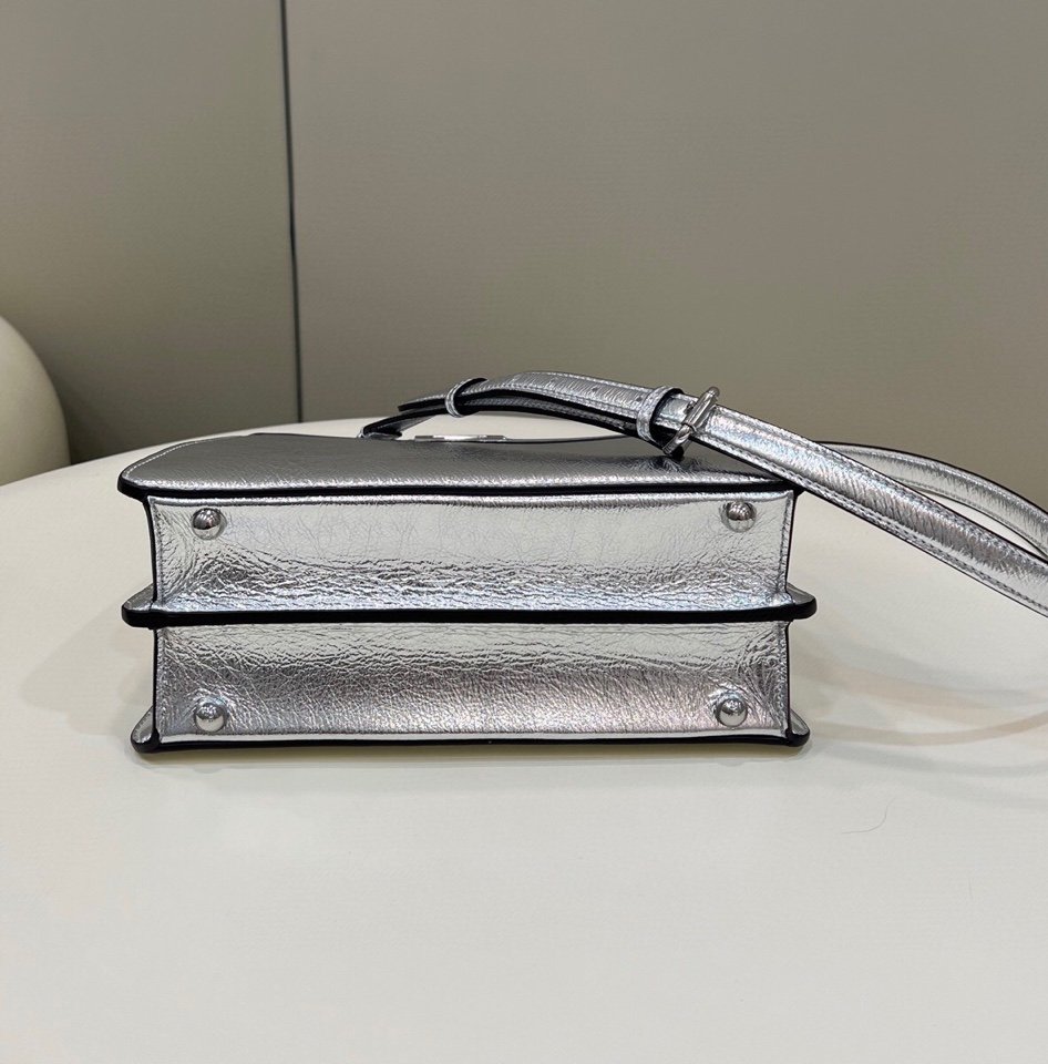 FI Top Quality Small Silver Bag For Woman 27cm/11in