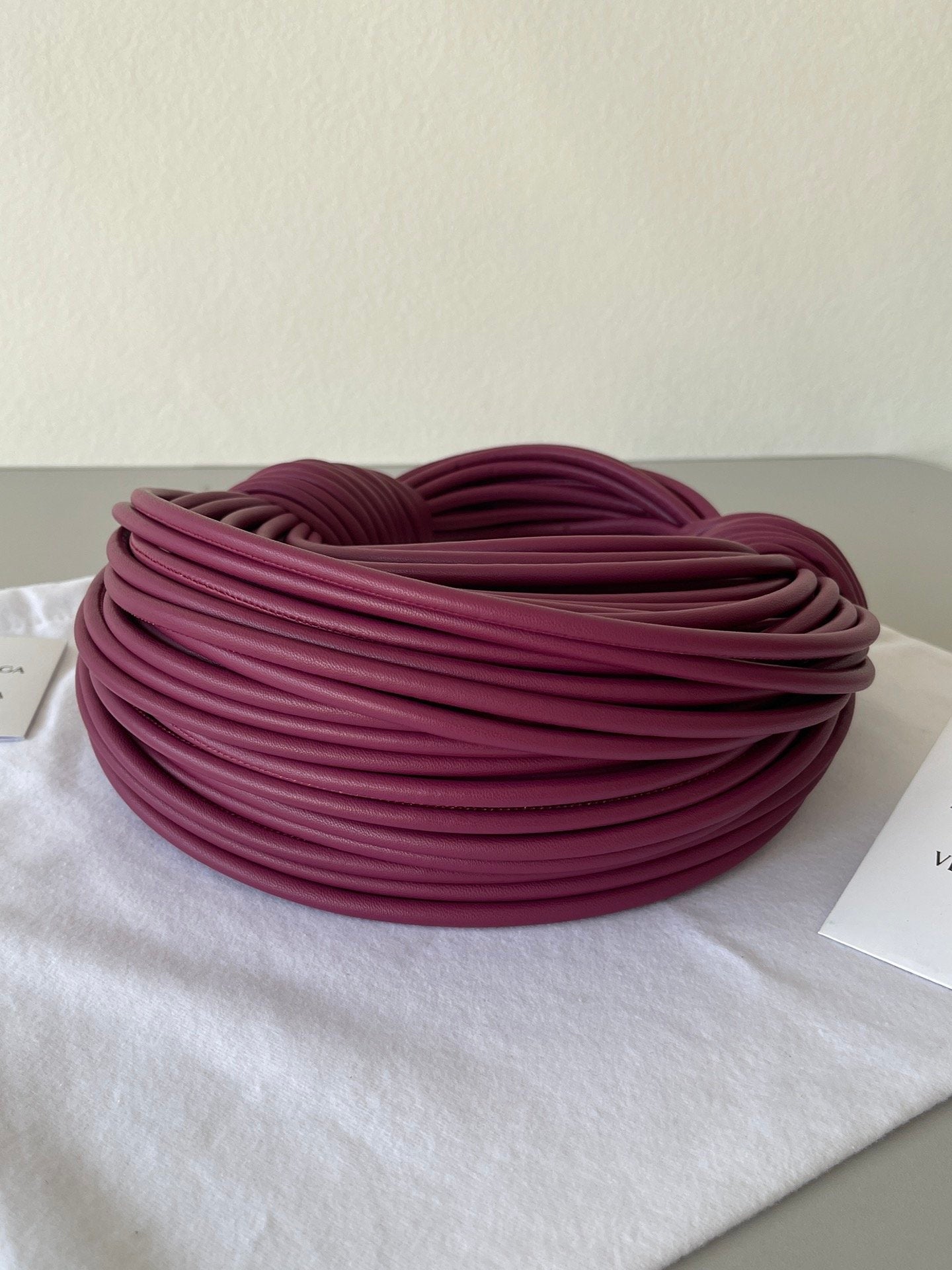 Top Quality Double Knot Purple, For Women, Bags 9.8in/25cm