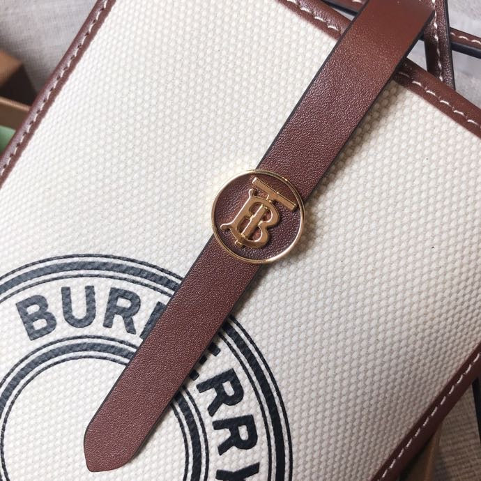 Top Quality Logo Graphic Canvas Anne Phone Case With Strap White For Women, Bags 7.1in/18cm