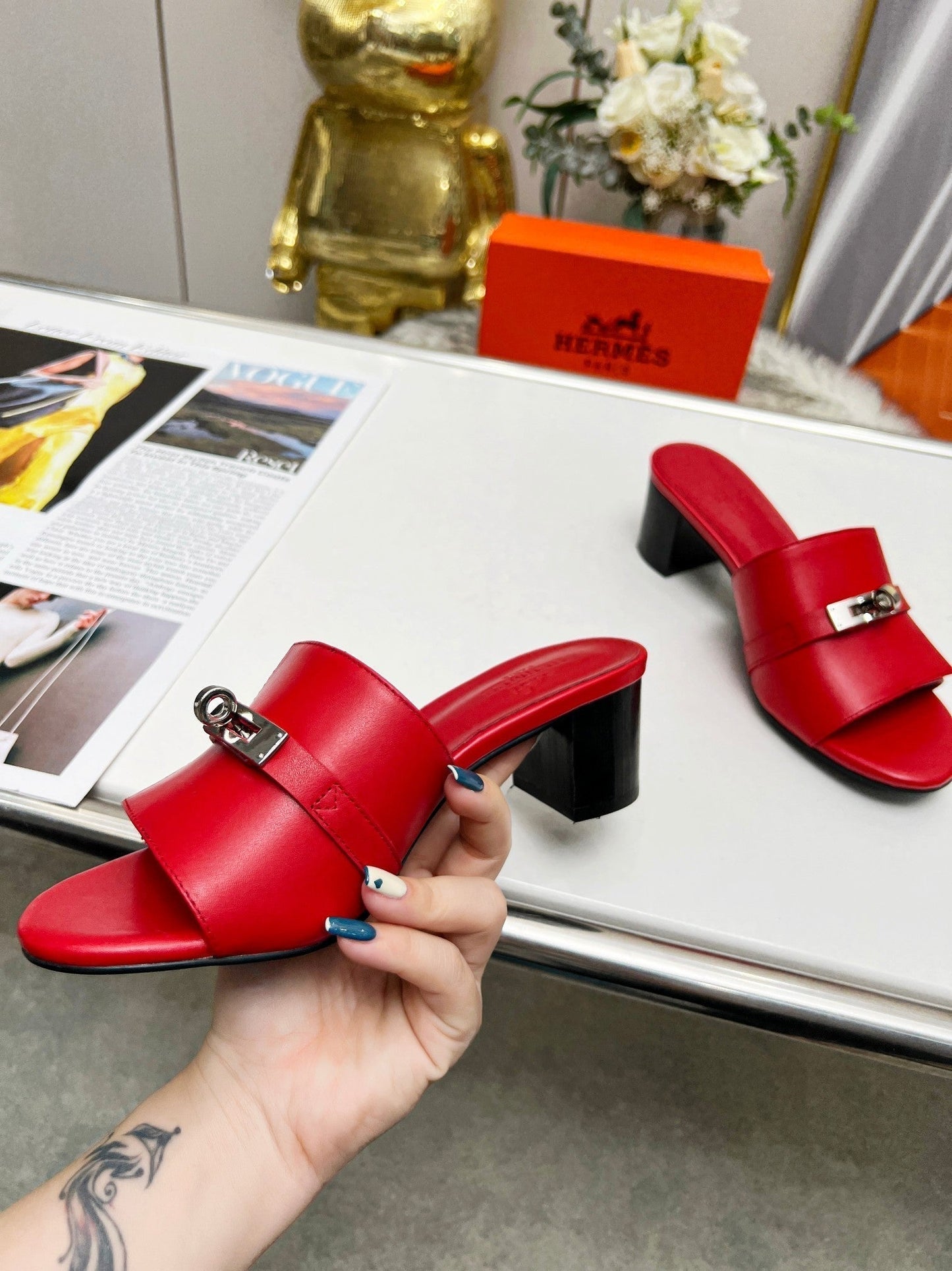New 1:1 rep HM HIGH HEELS 015